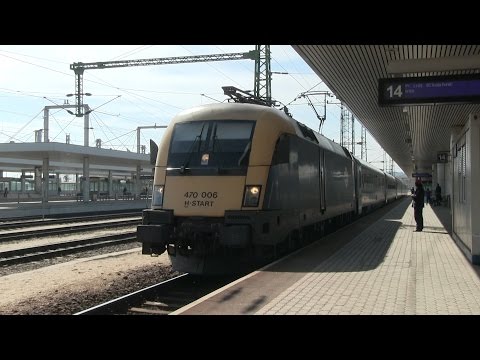 [MÁV] Mелодичный электровоз 470 006 / [MÁV] Singing 470 006 passing Kelenföld station