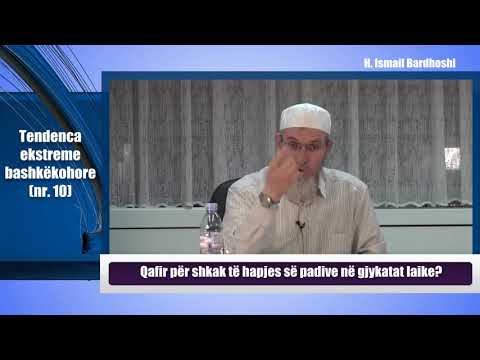 Tendenca ekstreme (10) "Qafir për shkak të hapjes së padive në gjykatat laike" - Ismail Bardhoshi