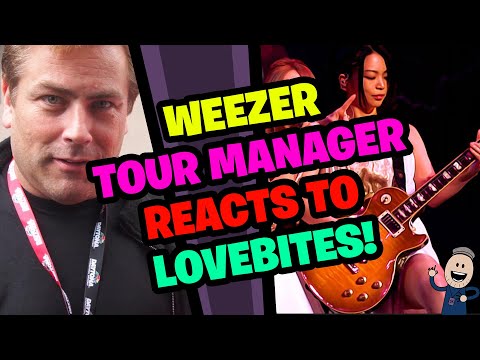 WEEZER Tour Manager Reacts to LOVEBITES!