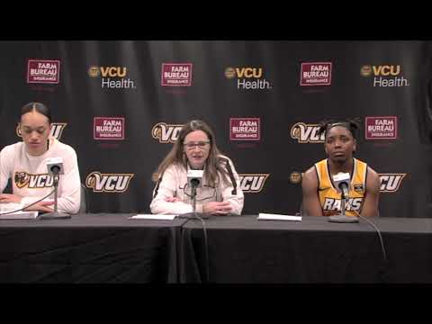 VCU Women's Basketball Post Game vs. George Washington 01/27/21