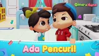 Download lagu Ada Pencuri | Omar & Hana Subtitle Indonesia | Animasi & Lagu Anak Islami mp3