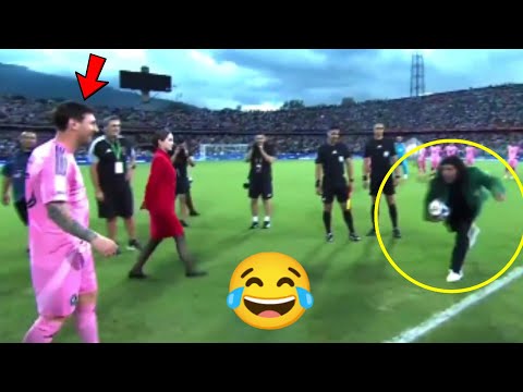 MESSI’S REACTION to Higuita’s Scorpion Kick! 😱 Legend to Legend in Medellín!