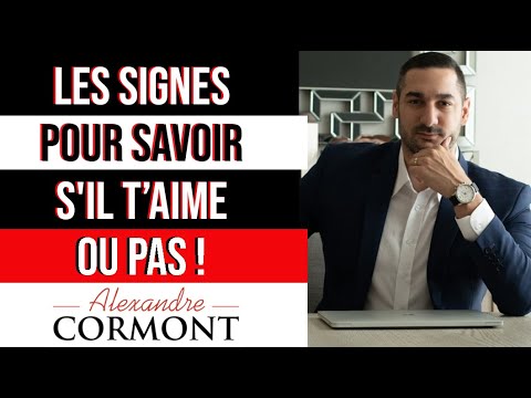 Voilà pourquoi il dit " Je ne t'aime pas" !
