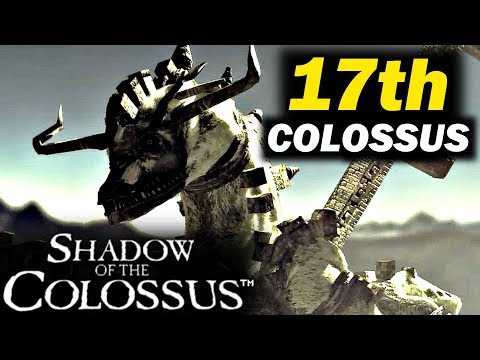 17th Colossus Found - Shadow Of The Colossus PS4 Remake Ending Gameplay 17th Colossus (Night Filter)