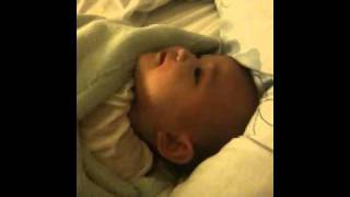 Sasa laughing at mummy hiccup