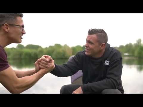 Mario Gijbels met een stukje historie over Dream Baits en het toelichten van de Umami range.