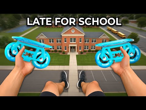 Late for School Freeskating POV!!