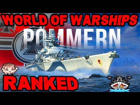 Pommern T9/BB "Die alte ZICKE" in "Ranked" ⚓️ in World of Warships 🚢 Gewertete Gefechte