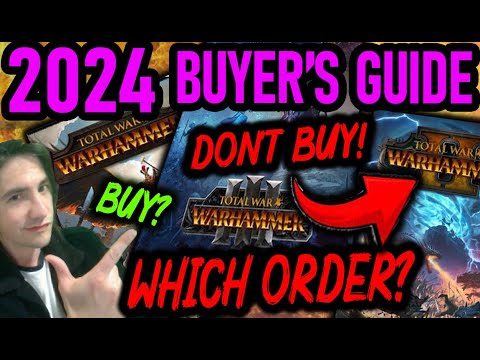COMPLETE Total Warhammer Buyer's Guide (RATING EVERY DLC and Game & What Order to Buy First in 2024)