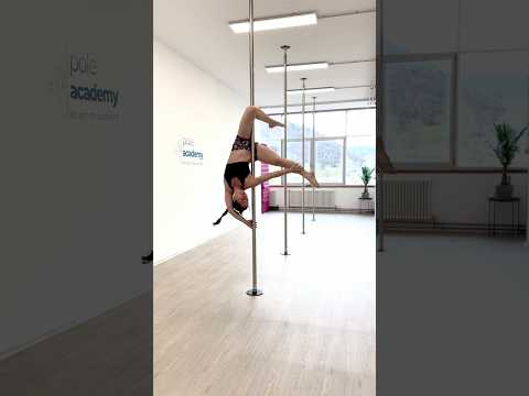 Pole dance - combo nivel intermedio - intermediate level | giratorio ~ spinning #brixen #bressanone