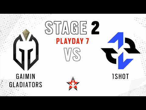 Gaimin Gladiators vs 1Shot // NA Challenger League - Stage 2 - Playday 7