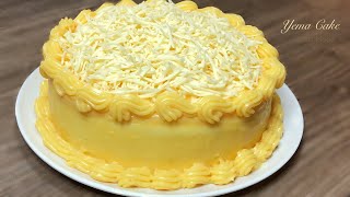 YEMA CAKE without Oven | NO BAKE | with Pipeable Yema Frosting Recipe