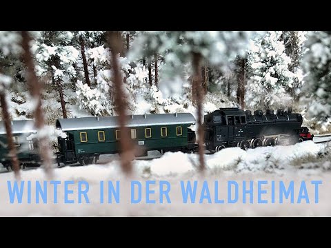 Spur Z Atelier: Winter in der Waldheimat in 1:220