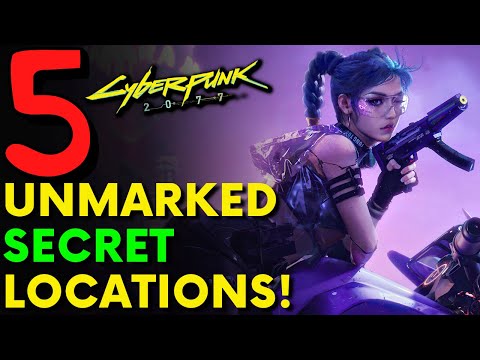 Cyberpunk 2077 - 5 Secret Locations! | Hidden Gems (Locations & Guide)