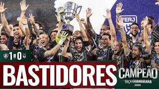 BASTIDORES - FLU 1 X 0 MARICÁ - CAMPEÃO DA TAÇA GUANABARA 2026