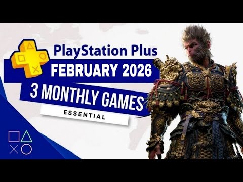 PlayStation Plus Essential February 2026 Monthly Games | PS Plus February 2026