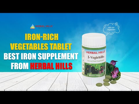 Iron Vegetable - I-Vegiehills 900 Tablets