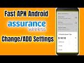 Assurance wireless APN Settings for Android 3G/4G/5G