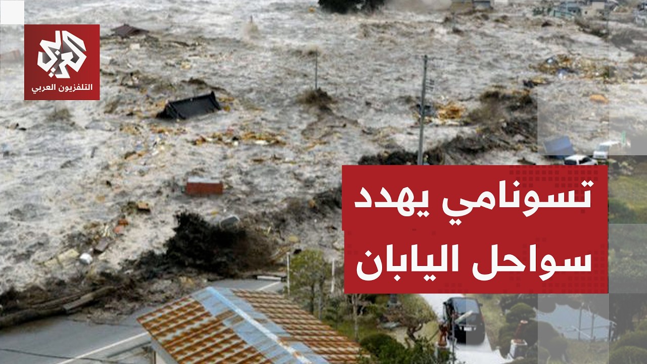 زلزال بقوة 7.5 درجات يضرب الساحل الشرقي لليابان وتحذيرات من موجة تسونامي