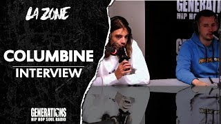 COLUMBINE - INTERVIEW "ADIEU BIENTÔT" (Live des studios de Générations)