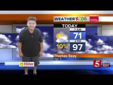 Weather Kids: Tuesday, October 1, 2019
