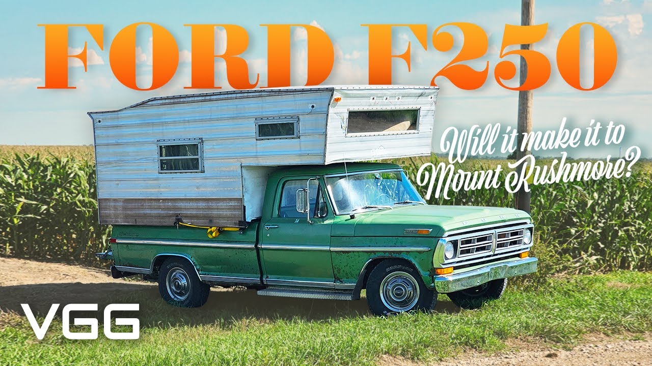 Will It RUN And DRIVE 800 Miles To Mount Rushmore? Ford F250 Abandoned for 20 years!