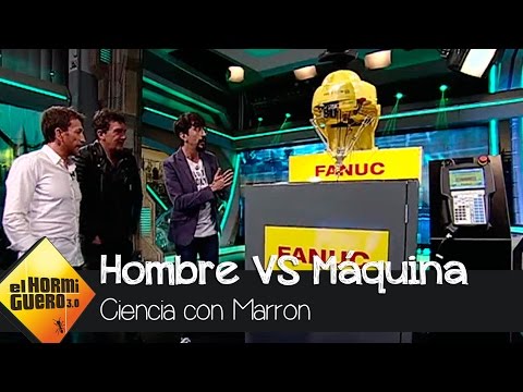  ¡El robot M-1 de FANUC sorprendió a Antonio Banderas en el Hormiguero! 