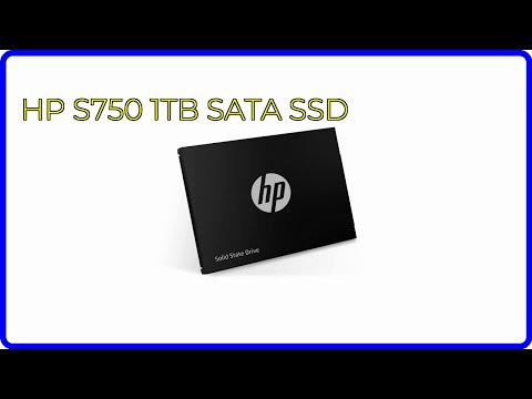 REVIEW (2025): HP S750 1TB SATA SSD. First Look.