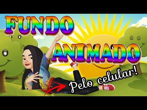 TUTORIAL: COMO COLOCAR FUNDO ANIMADO NO SEU AVATAR ZEPETO E EM OUTRAS IMAGENS PELO CELULAR