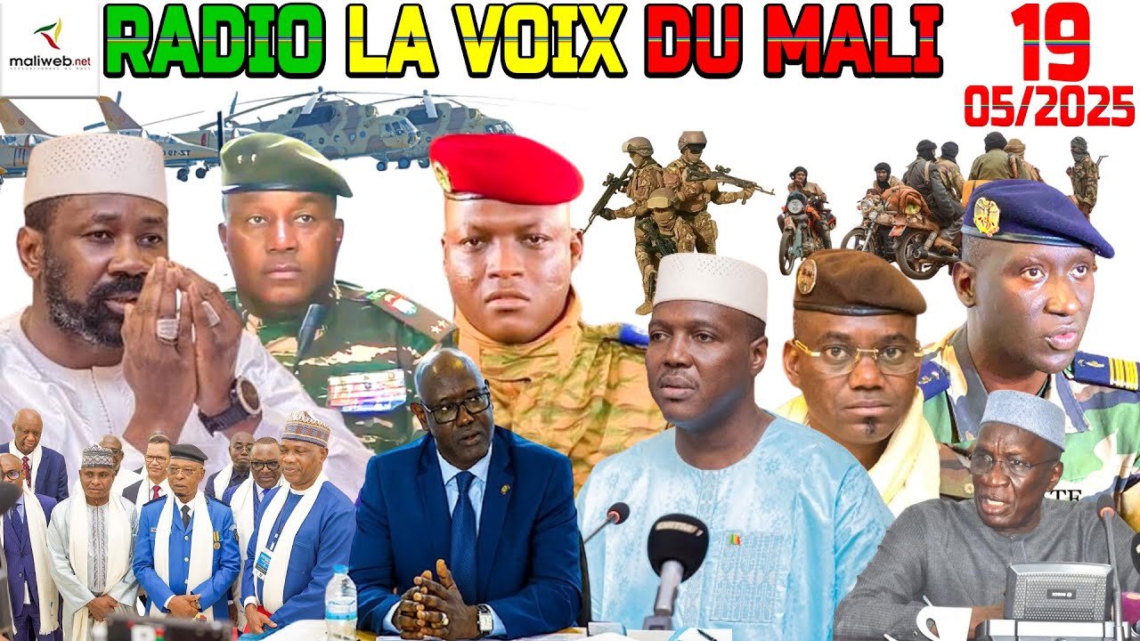 La Revue de Presse de la RADIO LA VOIX DU MALI du 19 Mai 2025