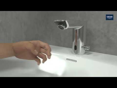 Sensorinis maišytuvas praustuvui Grohe Bau Cosmopolitan E 36451000 video
