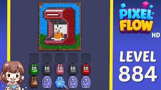 Pixel Flow Level 884