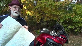 Planning a Motorcycle Touring Route Part 1