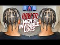 Men S Invisible Loc Tutorial 2 Strand Twist Dopeaxxpana
