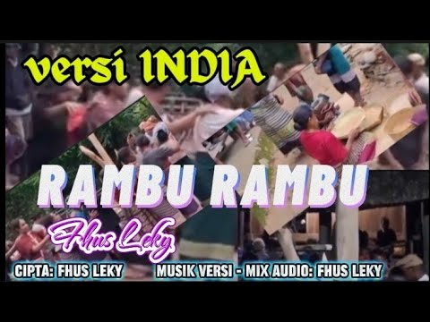 RAMBU RAMBU versi INDIA viral 2026🥰 Fhus Leky 