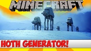 preview picture of video 'Minecraft Bukkit Plugin - Star Wars Hoth Generator - Tutorial'