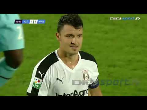 Europa League, 2015-16, Astra Giurgiu - West Ham United 2-1 (06.08.2015, Tur III Pr, retur)