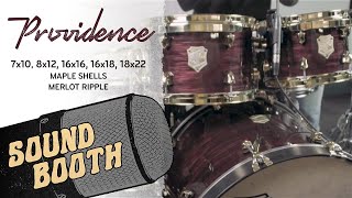 Video thumbnail for SJC Custom Drums - FULL Providence Kit Soundbooth feature! by SJC Custom Drums