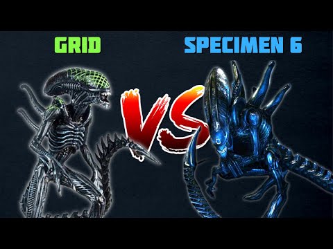 GRID VS SPECIMEN 6 FIGHT! | WHO WINS? (XENOMORPH ALIEN)
