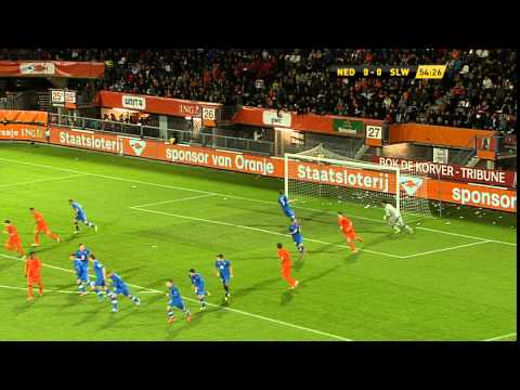 Highlights Netherlands - Slovakia (Youth) 2-0 EK-qualification 15-10-2012