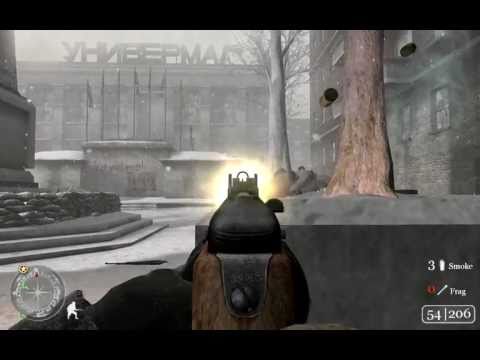 "Call of Duty 2",walkthrough on Veteran,Chapter 3-Fortress Stalingrad, part 2 - Stalingrad City Hall