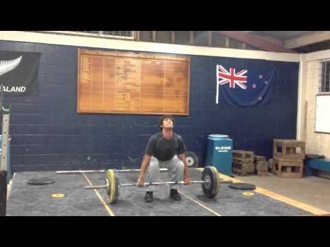 Training Videos 11/9/13 - Caleb Symon - Olympic Weightlifting