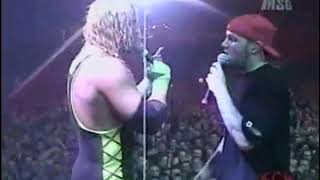 Limp Bizkit Clashes With Steve Corino - ECW Wrestlers Onstage (20 November 1999)