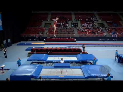 JURBERT Marine (FRA) - 2017 Trampoline Worlds, Sofia (BUL) - Qualification Trampoline Routine 2