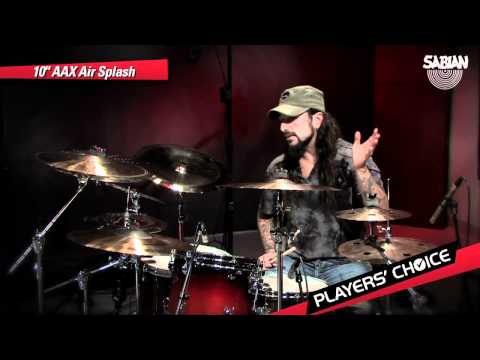 SABIAN Players' Choice - Mike Portnoy Demos the 10" AAX Air Splash