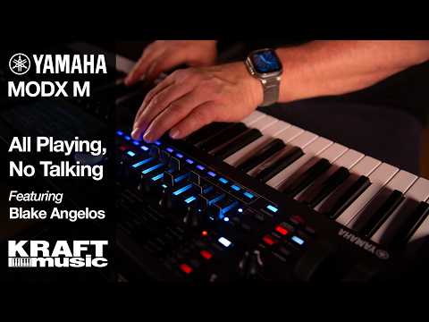 Yamaha MODX M Synthesizer - All Playing, No Talking with Blake Angelos