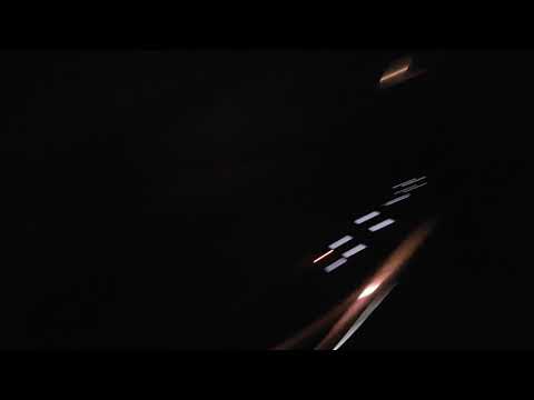 Opel Grandland X test światła LED w nocy / taniec świateł /