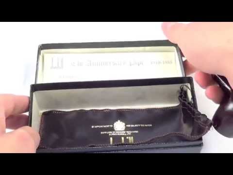 New! Rare! Dunhill Duke St. Nosewarmer Smoking Pipe W. Flush Heavy Silver Band From PIPELIST.COM