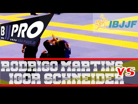 SP BJJ Pro - Igor Schneider Vs Rodrigo Martins