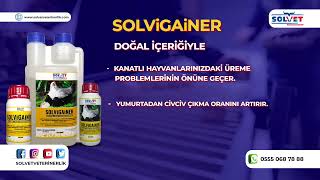Yumurta ve Dölvermeyi Destekleyen Ürün SOLVIGAINER / Solvet Veterinerl